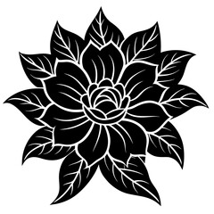 Fototapeta premium abstract flower vector illustration