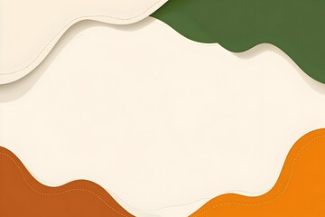 Abstract Background Design with Wavy Lines