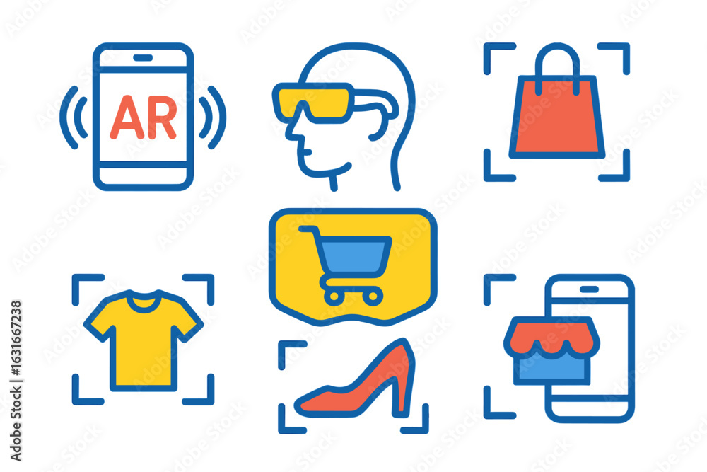 Aufkleber exploring augmented reality applications in retail for an immersive shopping experience