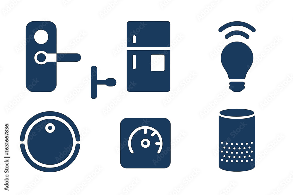 Poster smart home devices enhance daily living with convenience and efficiency through automation and conne