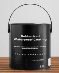 Rubberized Waterproof Coating Flexible rubber-based coating