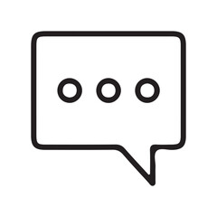 chat bubble icon