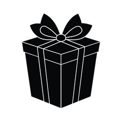 Diwali vector art of gift box with ribbon isolated