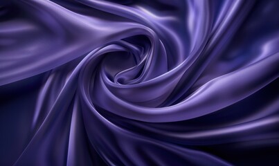 Obraz premium Elegant purple satin textile close up soft abstract background texture