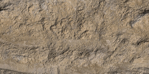 Light Clay Cliff Wall Rocky Surface Texture