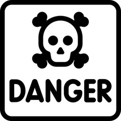 Danger Warning Safety Sign