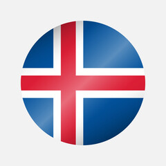 Fototapeta premium iceland flag 1