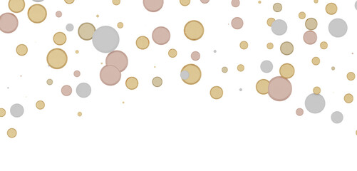 Mesmeric Moments: Mesmeric 3D Illustration Depicting Mesmerizing gold Confetti