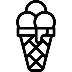 Summer Ice Cream Cone