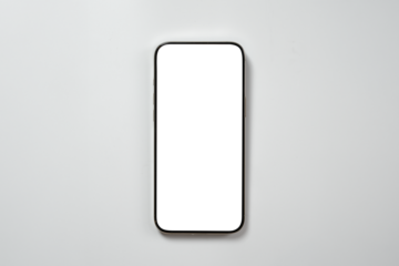 Smartphone Transparent PNG Image, Blank template for mockup , device front view shadow Mobile phone app user experience UX or app UX