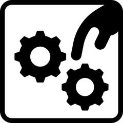 Safety Warning Keep Hands Away