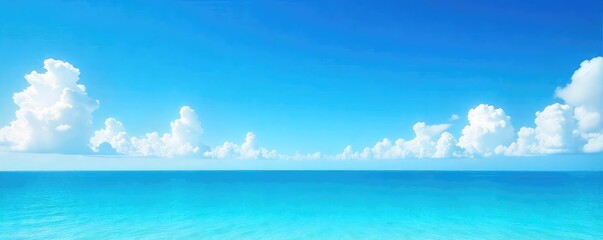 A breathtaking view of a cloudless, vibrant blue sky Perfect for backgrounds, travel, and nature projects The intense azure hue evokes feelings of serenity and freedom , clean, landscape