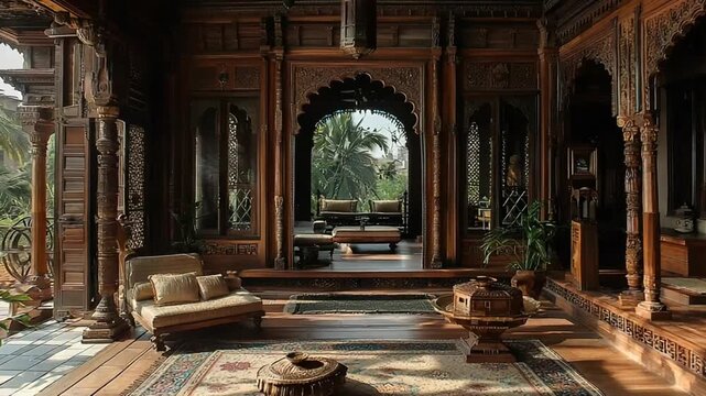 bihari heritage indian interior house video