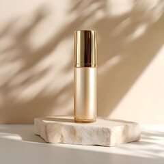 Perfume spray bottle with white background Mock-up