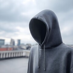 Minimalistic Hoodie sweater Mock-up