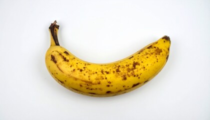banana isolated on white