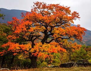 Autumn tree landscape (1)