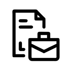 business document  icon