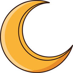 Crescent Moon Icon