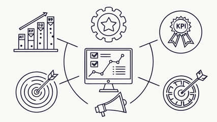 set of icons for web design