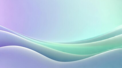 Obraz premium Abstract pastel waves