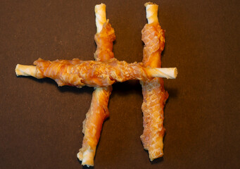 Enticing Rawhide Dog Chews with Chicken Wrap for Happy Canines