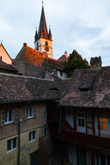 Obraz premium historical center of Sibiu, Romania