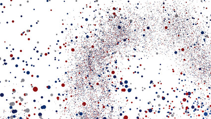 Red Blue Gray Confetti Background Texture