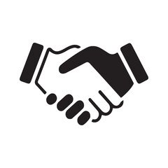 Handshake Icon – Business Agreement Symbol