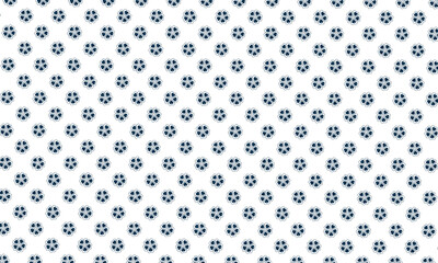 Beautiful abstract floral seamless pattern background. Blue vector ornamental background.