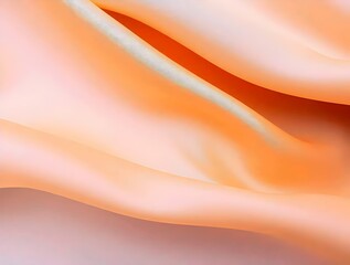 PeachColored Fabric Drape Abstract Background Texture Texture