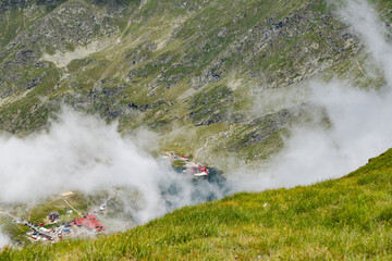 fagaras mountains with Balea lake