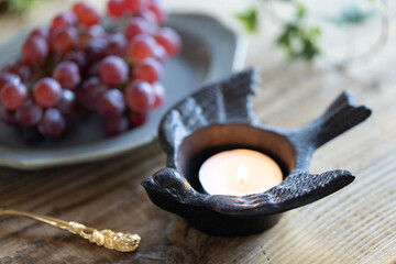 小さな葡萄（デラウェア）