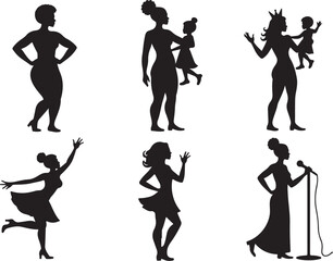 Obraz premium Diverse women celebrating life moments and achievements