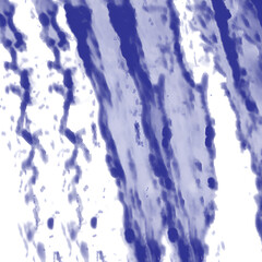 Fototapeta premium An abstract blue watercolor paint background