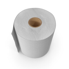 Toilet Paper Roll Isolated on Transparent Background