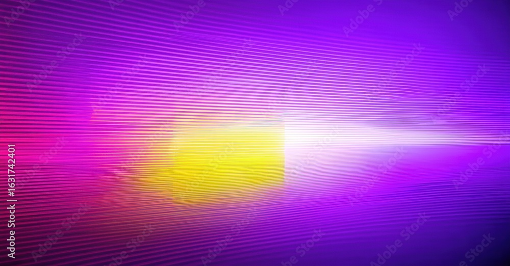 Poster abstract vibrant background. diagonal lines create dynamic visual effect. yellow light source adds c