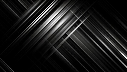Obraz premium Abstract dark background with bright diagonal lines and soft gradients