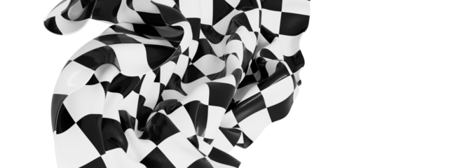 Abstract image of a checkered flag, perfect for racing, competition, or victory themes.