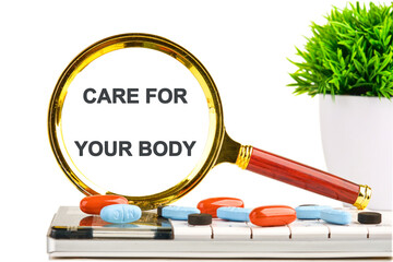 THE CONCEPTUAL PHRASE IS CARE FOR YOUR BODY