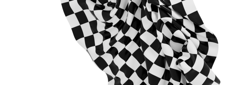 High-quality photo of a checkered flag, perfect for racing, sports, and competition themes. Download now!