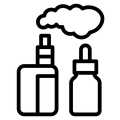 Smoke cloud icon vector illustration