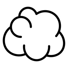 Smoke icon vector illustration