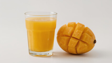 Studio quality mango juice image
