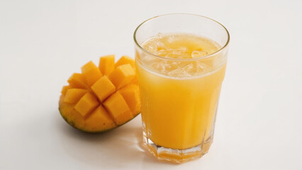 Studio quality mango juice image