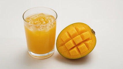 Studio quality mango juice image