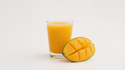 Studio quality mango juice image