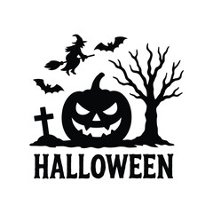 halloween pumpkin vector illustration