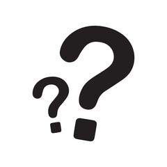 Question Mark Icon &ndash; Help and Support Symbol