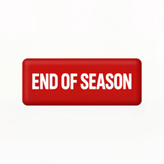 Sign announcing end of season sale at cheerful marketplace